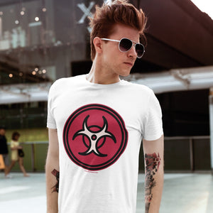 Biohazard Symbol - Premium Short-Sleeve T-Shirt