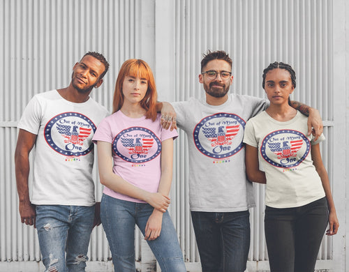 Out of Many, One - Premium Short-Sleeve T-Shirt