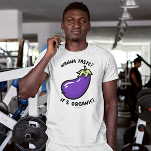 Wanna Taste? It’s Organic! - Premium Short-Sleeve T-Shirt