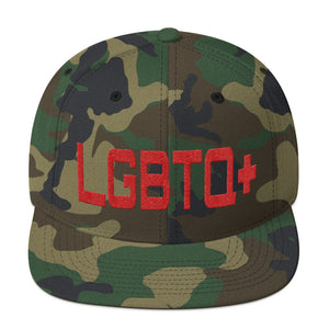 LGBTQ+ - Embroidered Snapback High Profile Caps