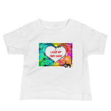 Load image into Gallery viewer, I Love My Two Dads - Premium Baby Short-Sleeve T-Shirt