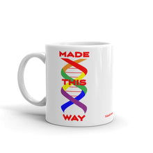 Load image into Gallery viewer, Made This Way - White Glossy Ceramic Mug (Printed Both Sides)