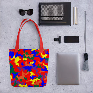 Rainbow Camo – Tote Bag (All Over Print)