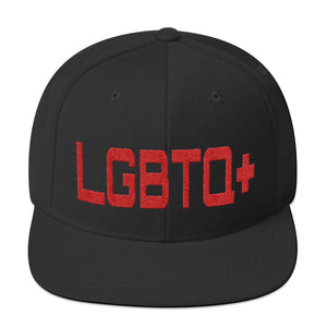 LGBTQ+ - Embroidered Snapback High Profile Caps