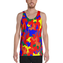 Load image into Gallery viewer, Rainbow Camo – Premium Tank Top (All Over Print)