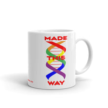 Load image into Gallery viewer, Made This Way - White Glossy Ceramic Mug (Printed Both Sides)