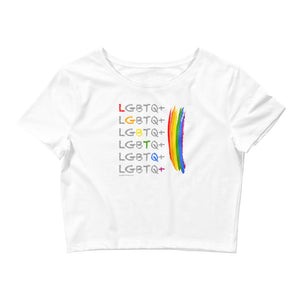 LGBTQ+ - Premium Crop Top T-Shirt