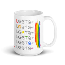 Load image into Gallery viewer, LGBTQ+ - White Glossy Ceramic Mug (Printed Both Sides)