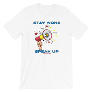 Stay Woke - Premium Short-Sleeve T-Shirt