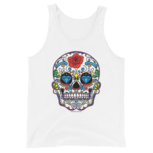 Load image into Gallery viewer, Rainbow Sugar Skull (Calavera) - Premium Tank Top