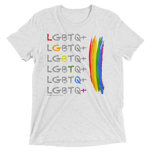 LGBTQ+ - Premium Tri-Blend Short-Sleeve T-Shirt