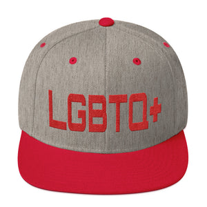 LGBTQ+ - Embroidered Snapback High Profile Caps