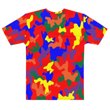 Load image into Gallery viewer, Rainbow Camo - Premium Short-Sleeve T-Shirt (All Over Print)