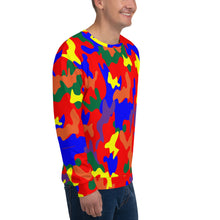 Load image into Gallery viewer, Rainbow Camo – Premium Sweatshirt (All Over Print)