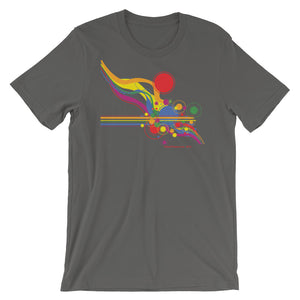 Rainbow Swirl - Premium Short-Sleeve T-Shirt