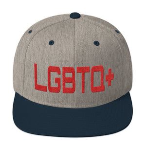 LGBTQ+ - Embroidered Snapback High Profile Caps