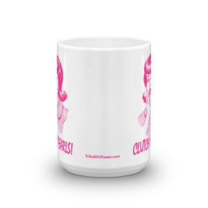 Clutch My Pearls - White Glossy Ceramic Mug (Printed Both Sides)