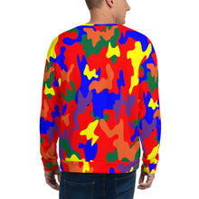 Load image into Gallery viewer, Rainbow Camo – Premium Sweatshirt (All Over Print)