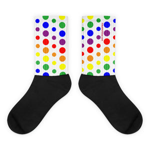 Rainbow Polk Dots – Socks