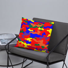 Load image into Gallery viewer, Rainbow Camo – Throw Pillows (All Over Print)