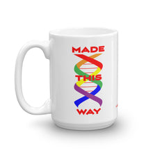 Load image into Gallery viewer, Made This Way - White Glossy Ceramic Mug (Printed Both Sides)