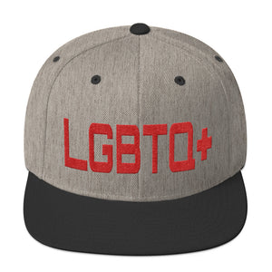 LGBTQ+ - Embroidered Snapback High Profile Caps