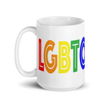 Load image into Gallery viewer, LGBTQ+TRIBE - White Glossy Ceramic Mug (Wrap Around Print)