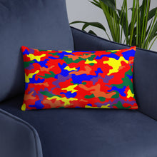 Load image into Gallery viewer, Rainbow Camo – Throw Pillows (All Over Print)