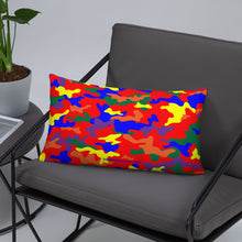 Load image into Gallery viewer, Rainbow Camo – Throw Pillows (All Over Print)