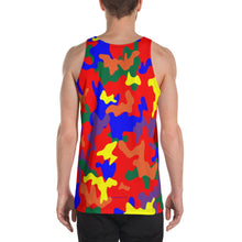 Load image into Gallery viewer, Rainbow Camo – Premium Tank Top (All Over Print)