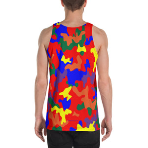 Rainbow Camo – Premium Tank Top (All Over Print)