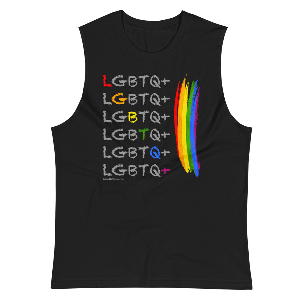 LGBTQ+ - Muscle Shirt