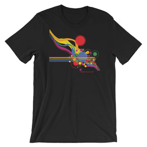 Rainbow Swirl - Premium Short-Sleeve T-Shirt