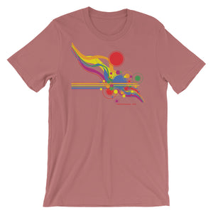 Rainbow Swirl - Premium Short-Sleeve T-Shirt