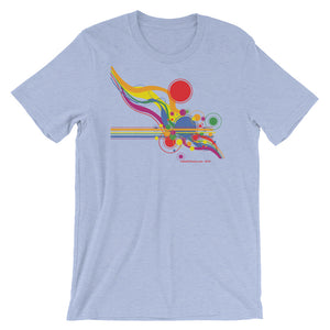 Rainbow Swirl - Premium Short-Sleeve T-Shirt