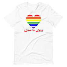 Load image into Gallery viewer, Love is Love - Premium Short-Sleeve T-Shirt