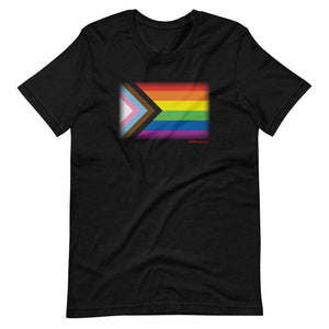 Progress Pride Flag – Premium Short-Sleeve T-Shirt