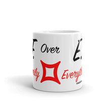 Load image into Gallery viewer, Family Over Everything (F.O.E.) – White Glossy Ceramic Mug (Wrap Around Print)