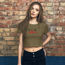 Load image into Gallery viewer, Family Over Everything (F.O.E.) #1 – Premium Crop Top T-Shirt