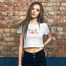 Load image into Gallery viewer, Family Over Everything (F.O.E.) #1 – Premium Crop Top T-Shirt